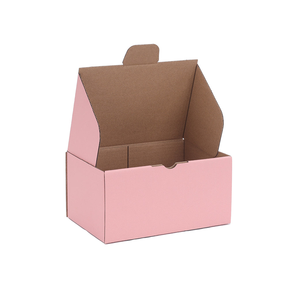 Die cut Mailing Box 150 x 100 x 75mm Rose Pink B281