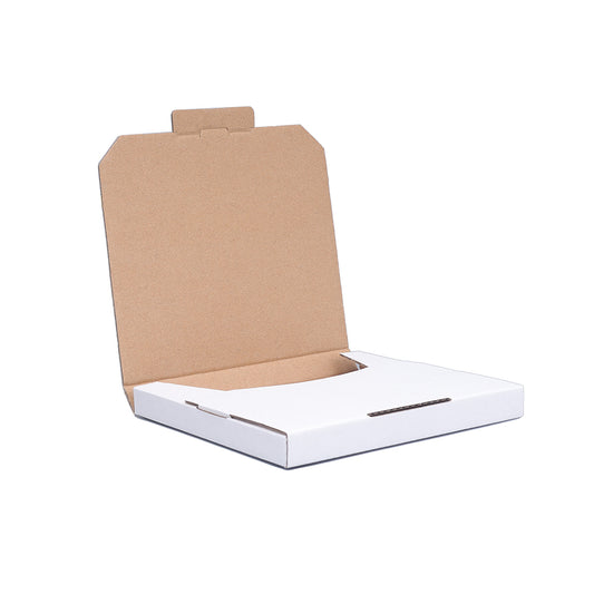 100PCS Mailing Box 152 x 132 x 16mm Superflat Rigid Mailer B1
