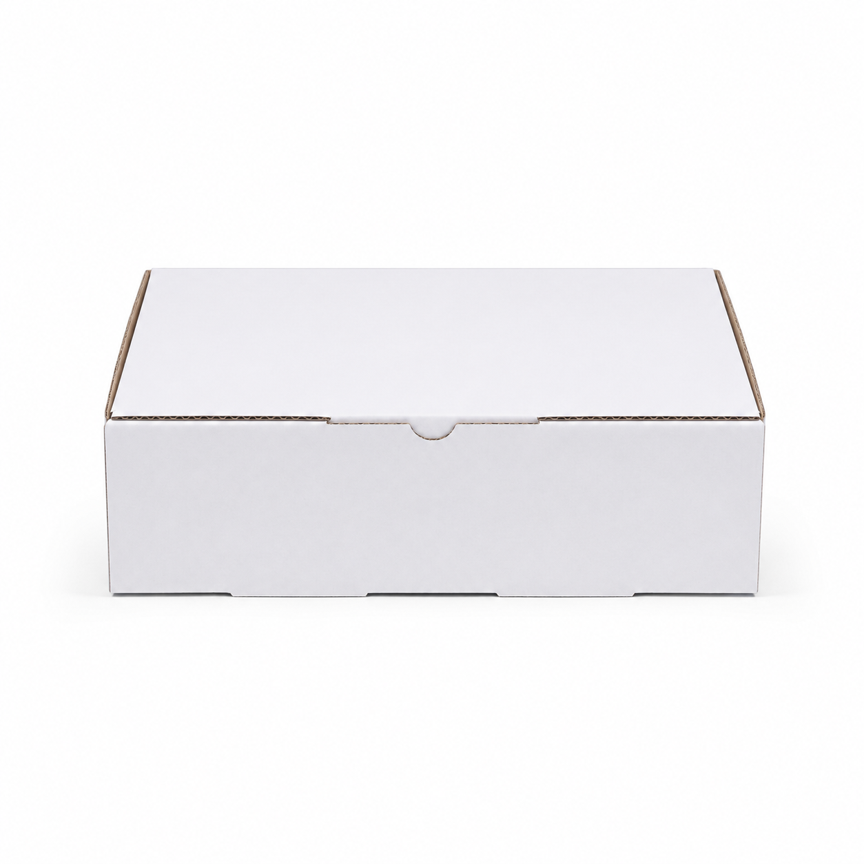 200 x 130 x 60mm Die cut White Mailing Box B539 (Cubic 500g)