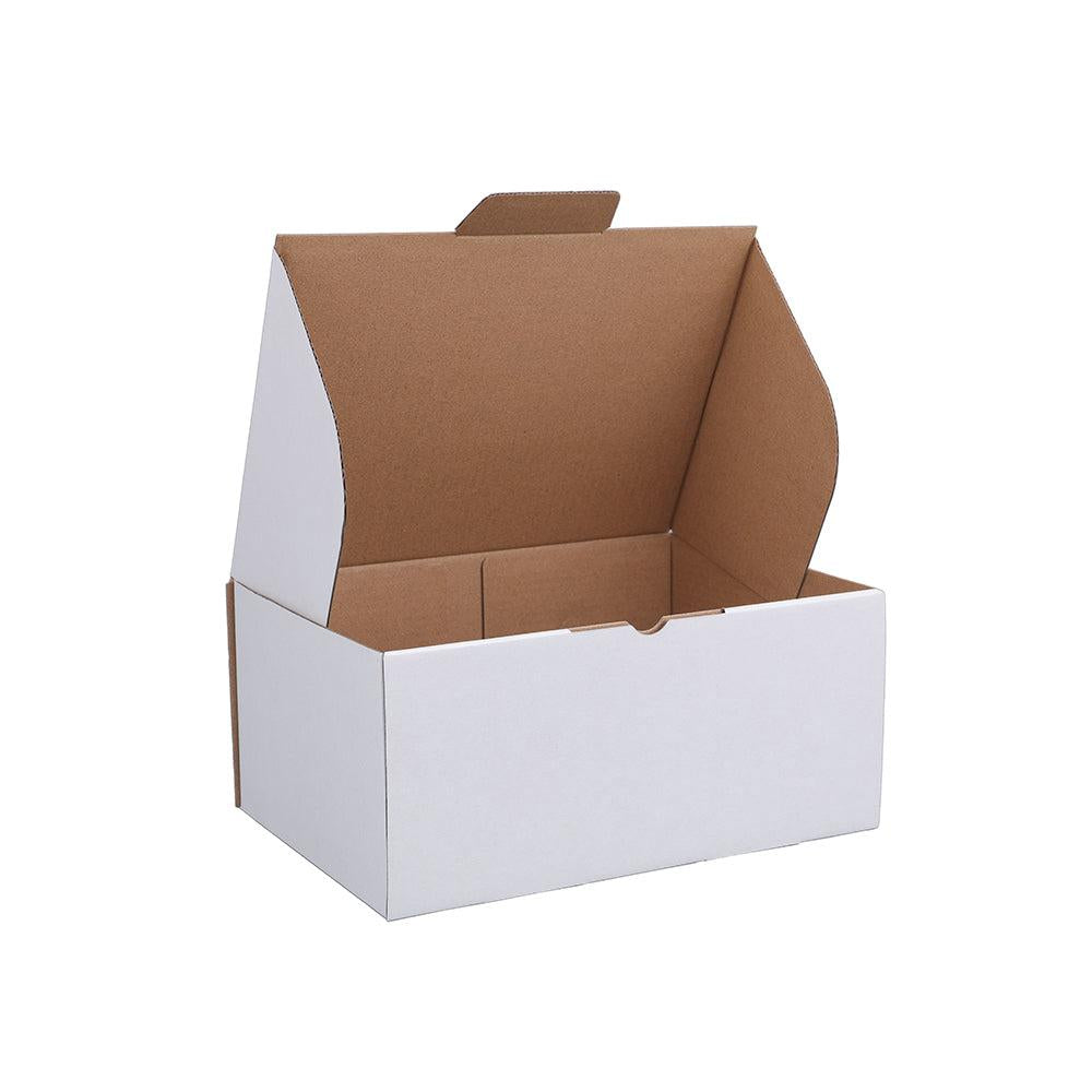 220 x 160 x 100mm A5 White Mailing Box B40