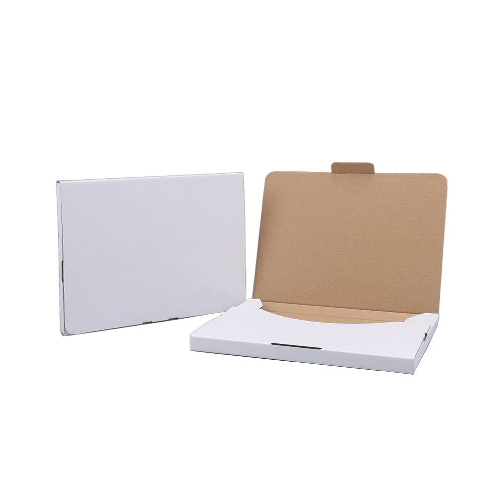 220 x 160 x 16mm Superflat White Mailing Box B22