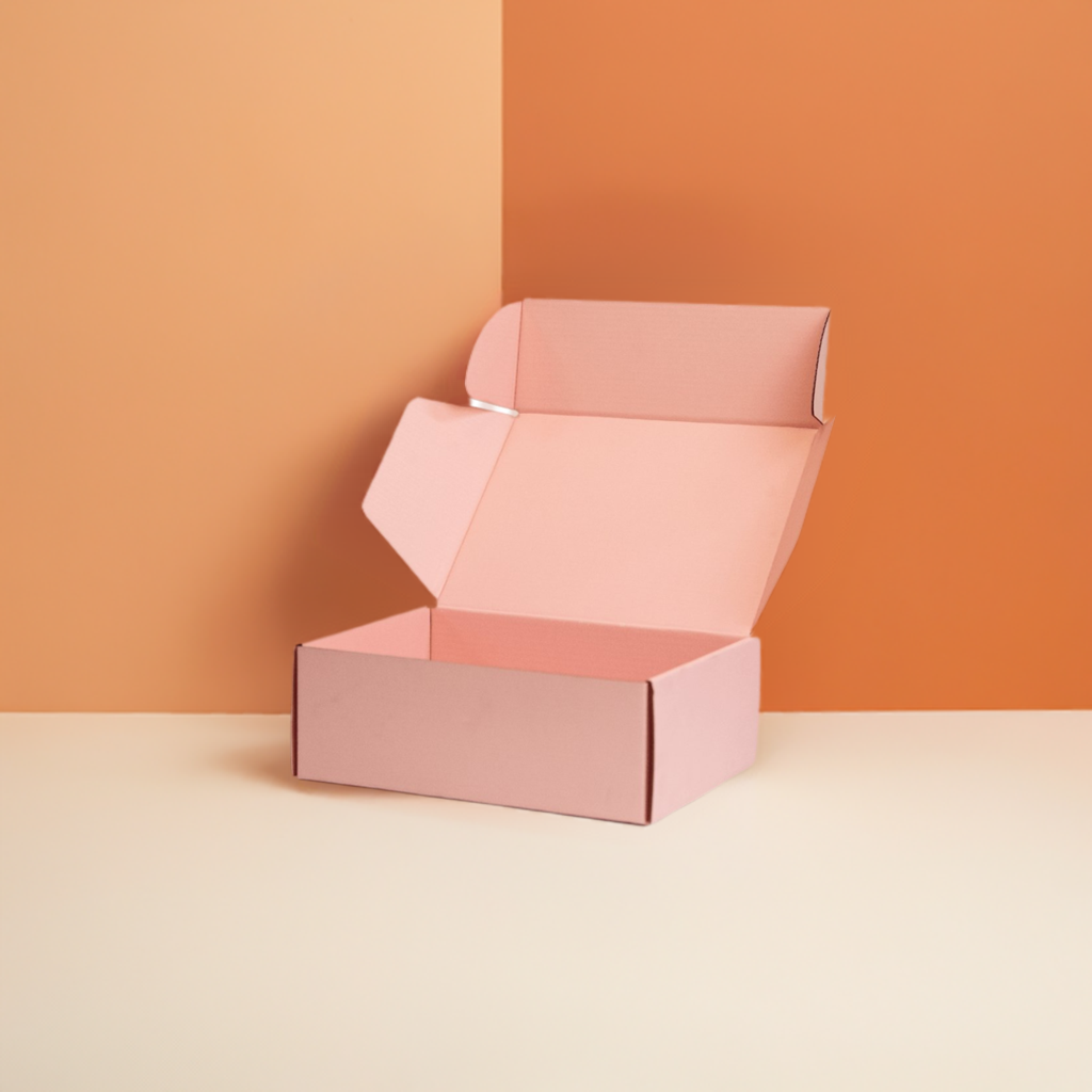 220 x 160 x 77mm A5 Premium Tuck Full Rose Pink Box B307