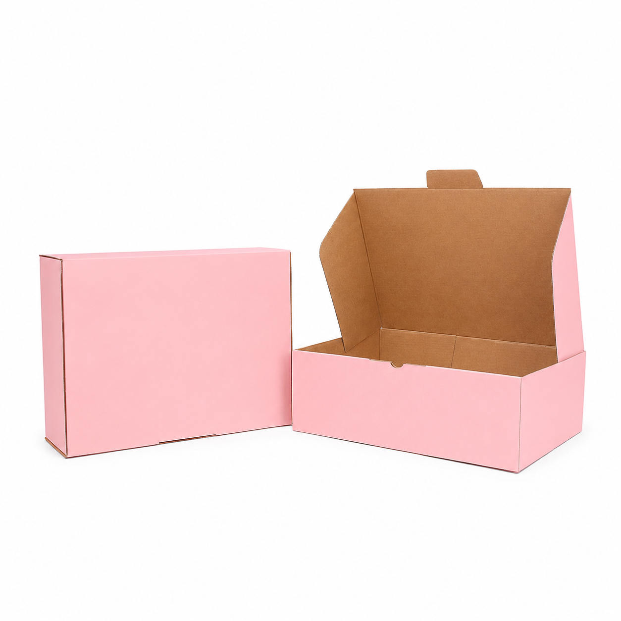 220 x 160 x 77mm A5 Die cut Rose Pink Mailing Box B284