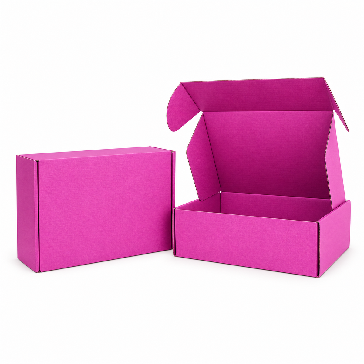 220 x 160 x 77mm A5 Premium Tuck Full Purple Postal Box B270