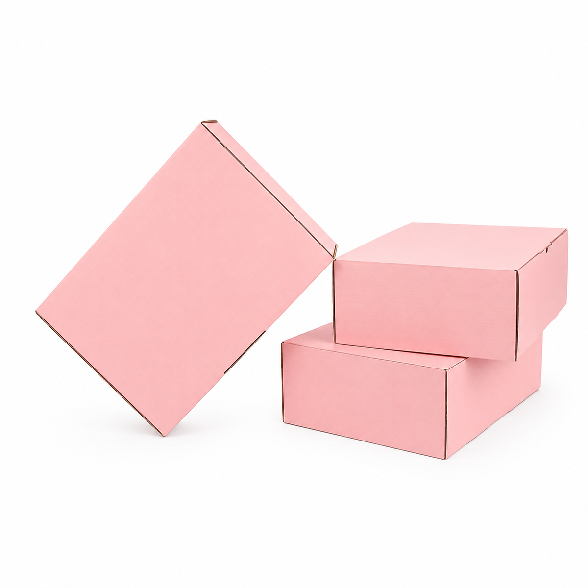 220 x 160 x 77mm A5 Die cut Rose Pink Mailing Box B284