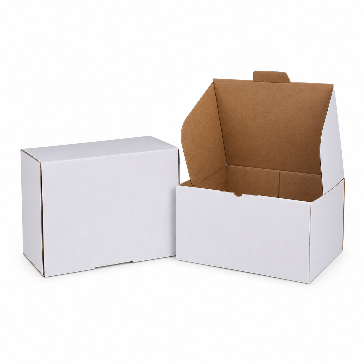 230 x 200 x 145m Diecut White Mailing Box B541