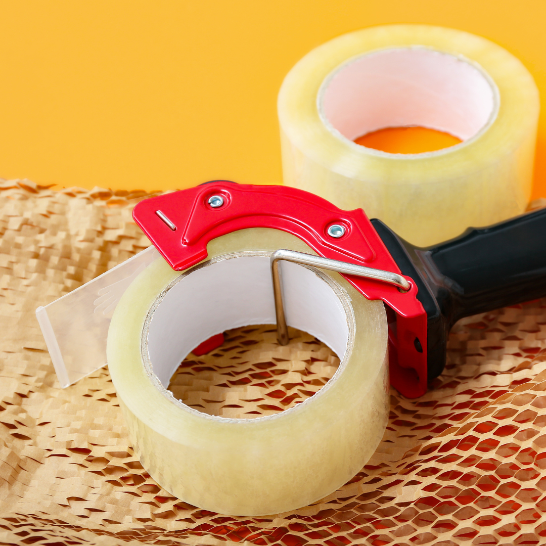 Premium Packing Tape Dispenser with Handle