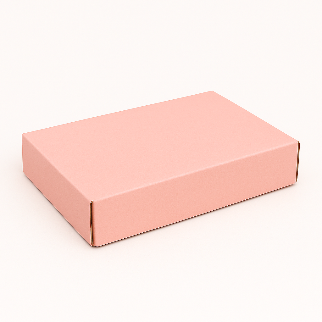 270 x 200 x 35mm Premium Tuck Full Rose Pink Mailing Box B446