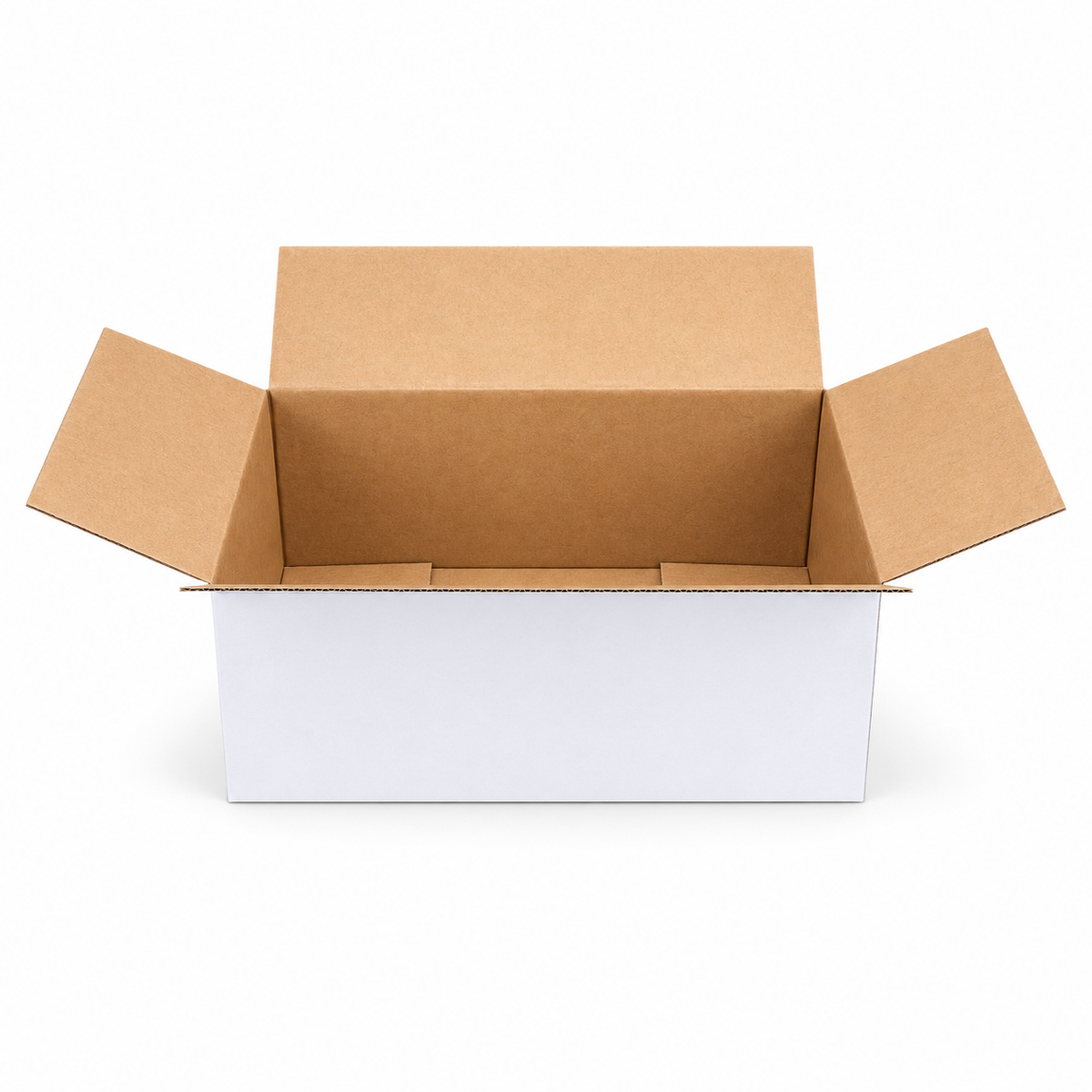 270 x 160 x 120mm Regular Slotted Mailing Box White B41
