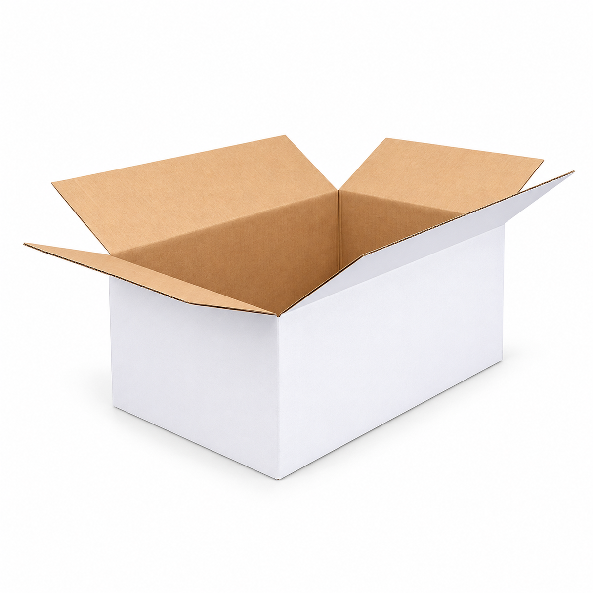 270 x 160 x 120mm Regular Slotted Mailing Box White B41