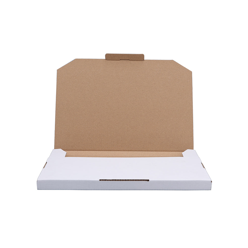 270 x 220 x 16mm Superflat White Postal Box B63