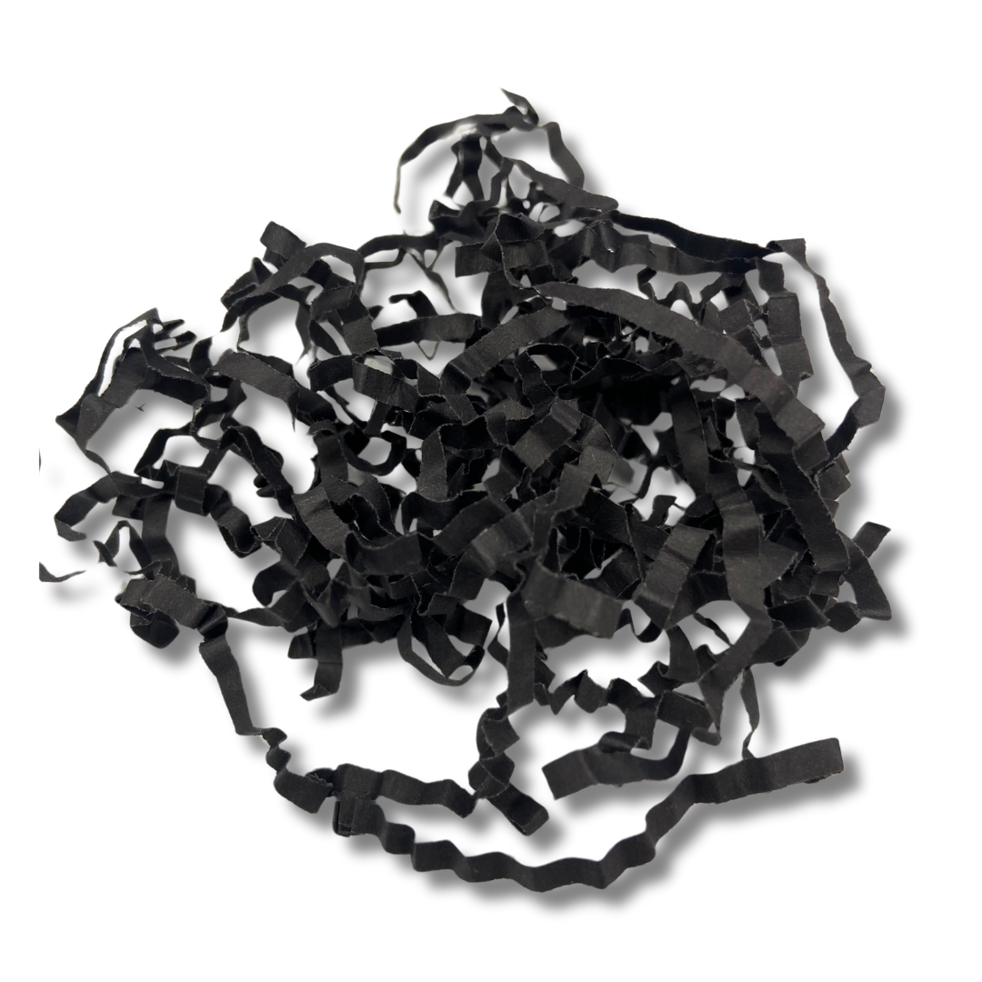 Black Shredded Paper Shreds Filler 5KG