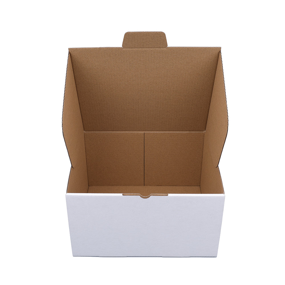 220 x 160 x 120mm A5 Die cut White Mailing Box B225