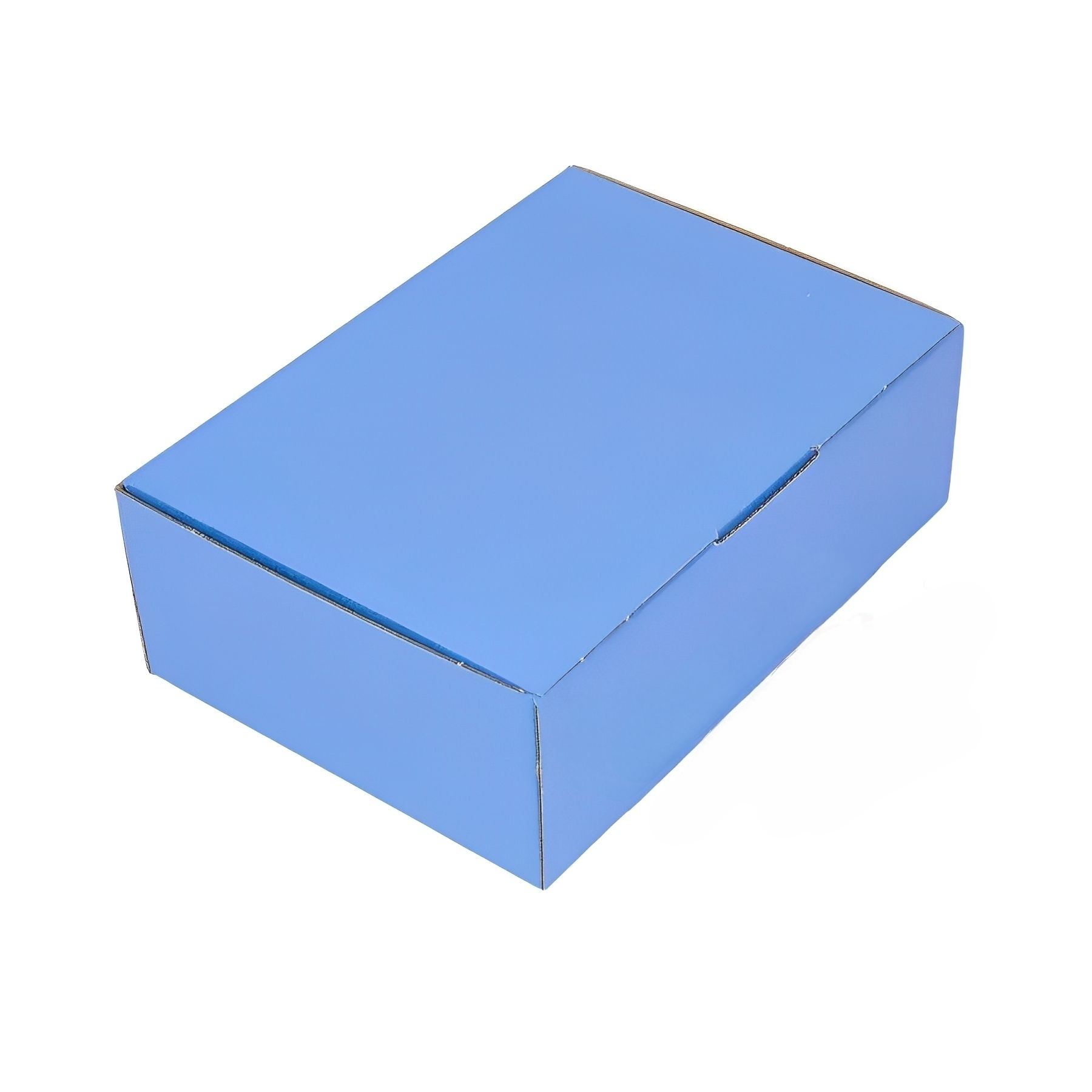 310 x 230 x 105mm A4 Die cut Blue Mailing Box B62