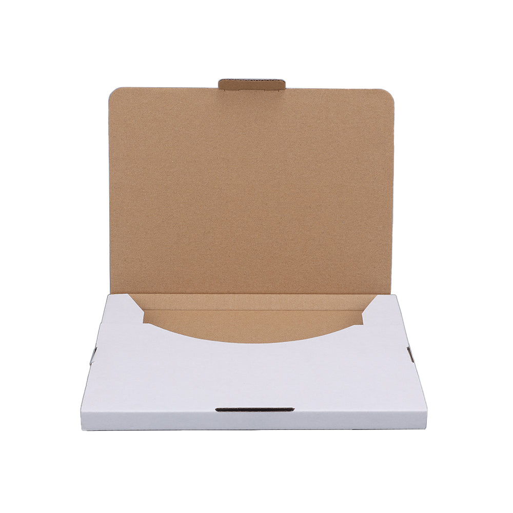 220 x 160 x 16mm Superflat White Mailing Box B22