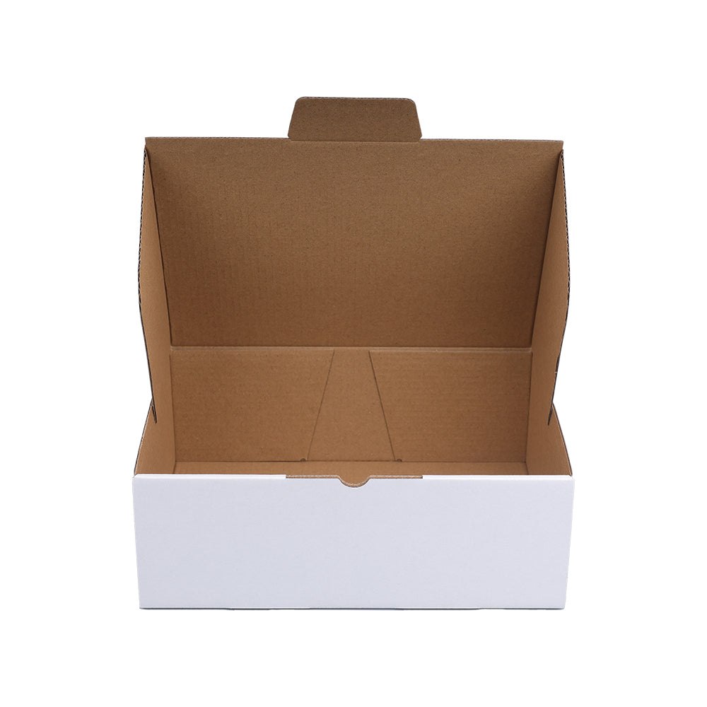 Wholesale 2000pcs 220 x 160 x 77mm Mailing Box Diecut White B38