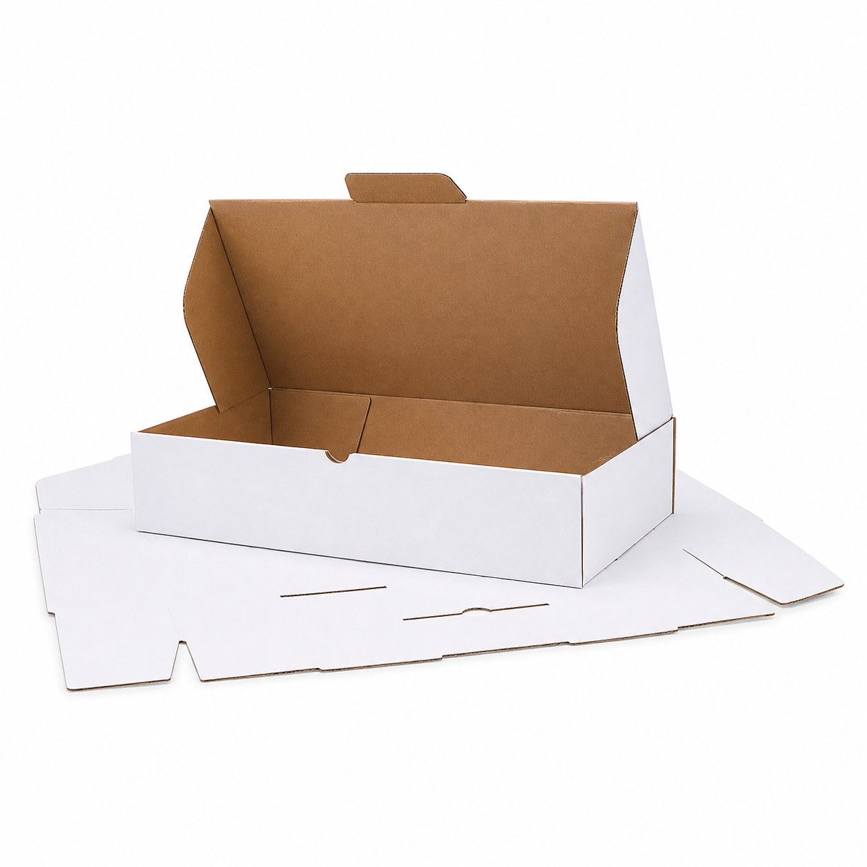 300 x 150 x 60mm Diecut White Mailing Box B543