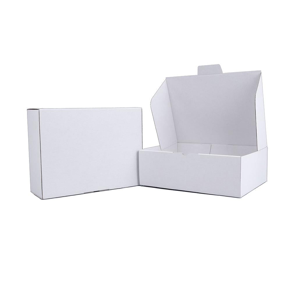310 x 230 x 105mm A4 Die cut Full White Mailing Box B291 - photo 9