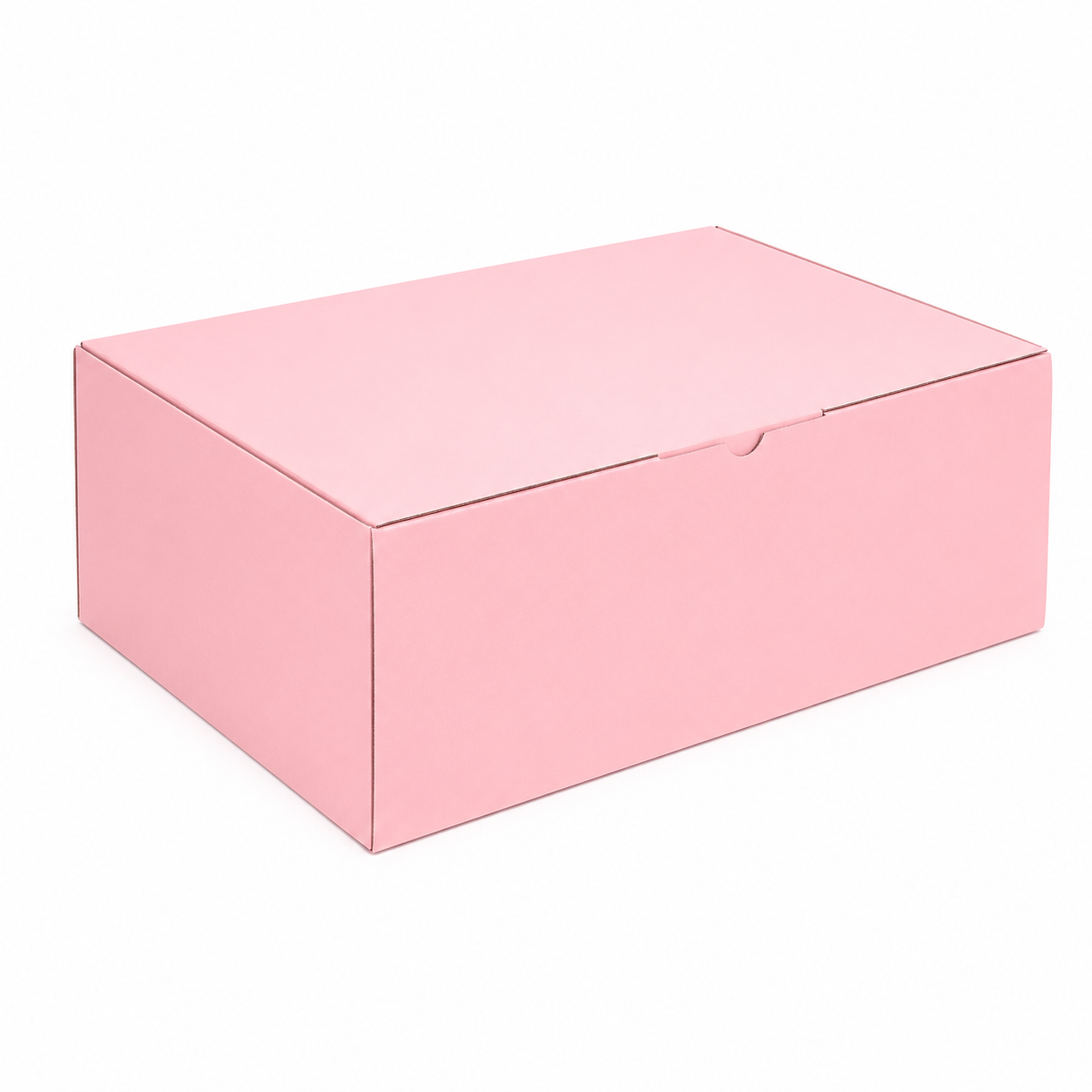 310 x 230 x 105mm A4 Die cut Rose Pink Mailing Box B285
