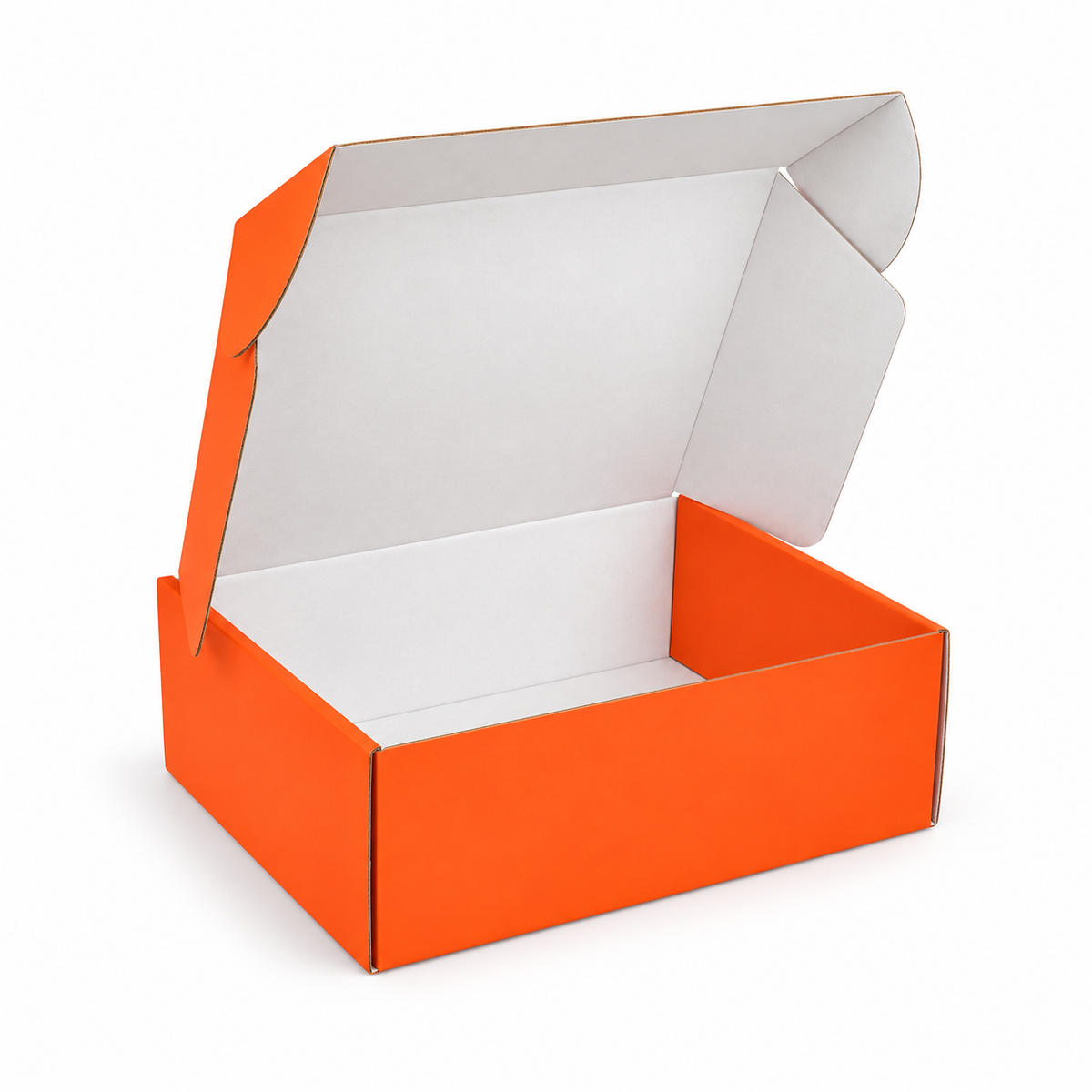 310 x 230 x 105mm A4 Premium Tuck Orange Mailing Boxes B370