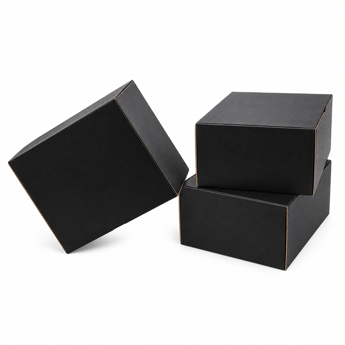 310 x 250 x 150mm A4 Die Cut Black Mailing Box B373