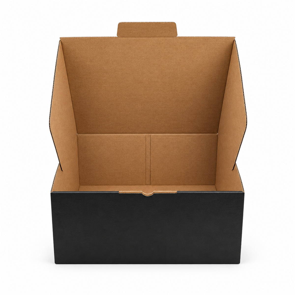 310 x 250 x 150mm A4 Die Cut Black Mailing Box B373