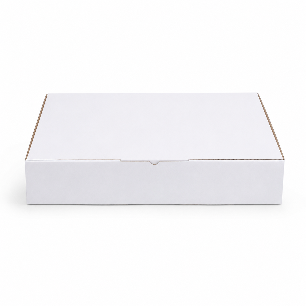365 x 240 x 80mm A4 Die cut White Mailing Box B546