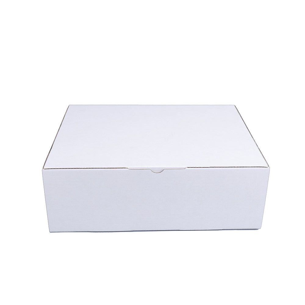 310 x 230 x 105mm A4 Die cut Full White Mailing Box B291