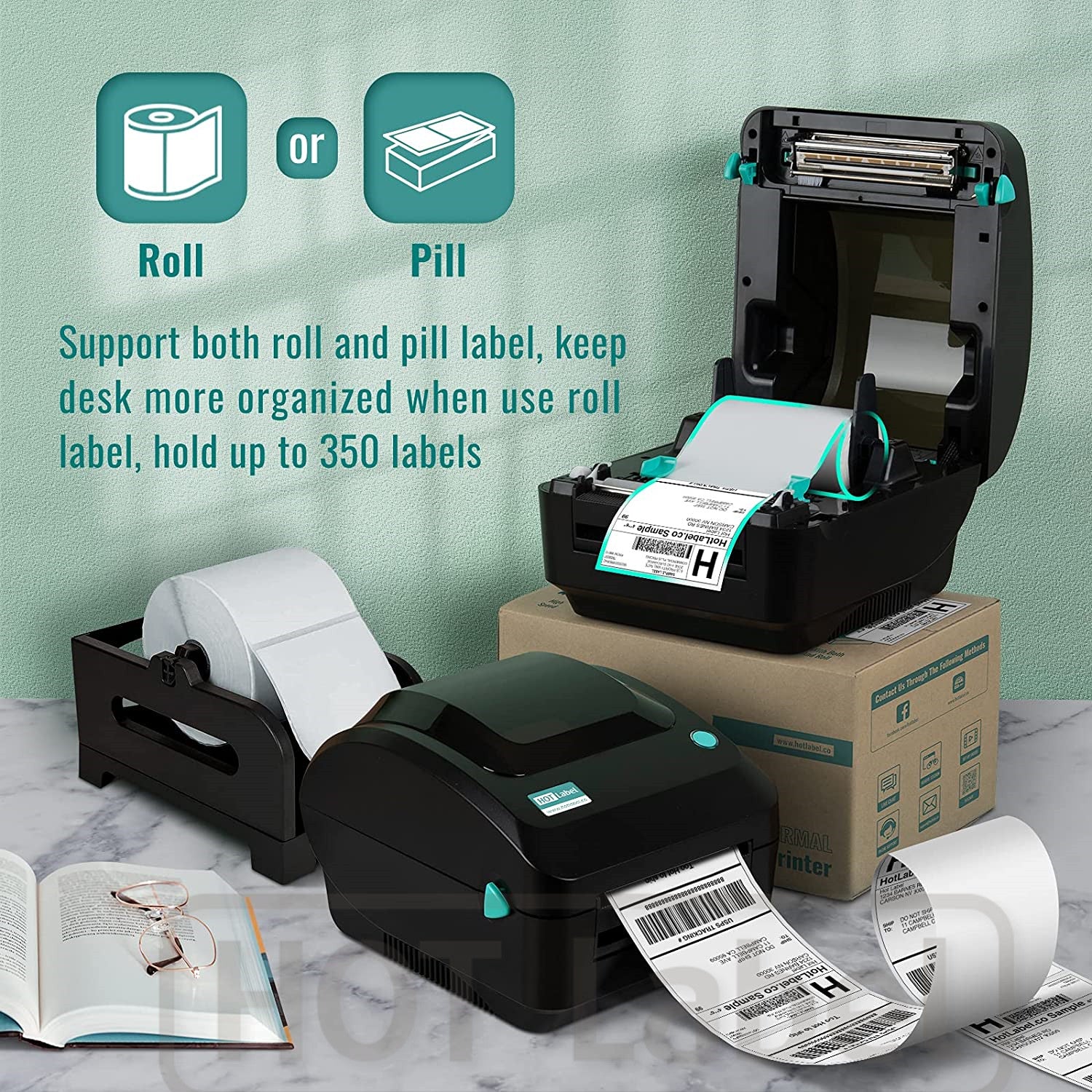 Hotlabel Direct Thermal Label Printer A300 300DPI