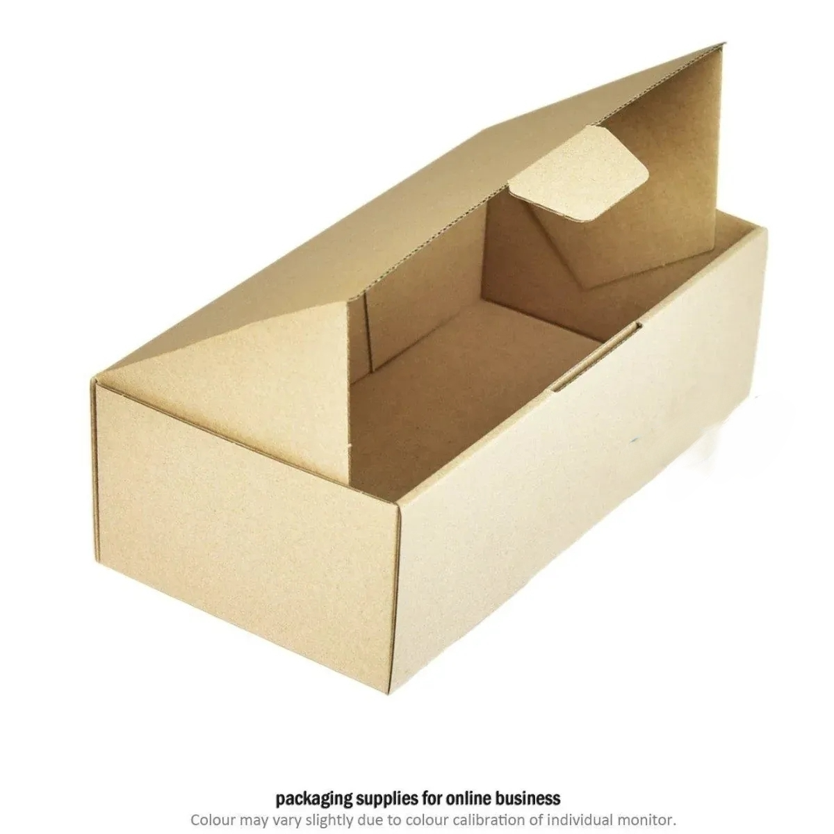 240 x 125 x 75mm Die cut Brown Mailing Box B66