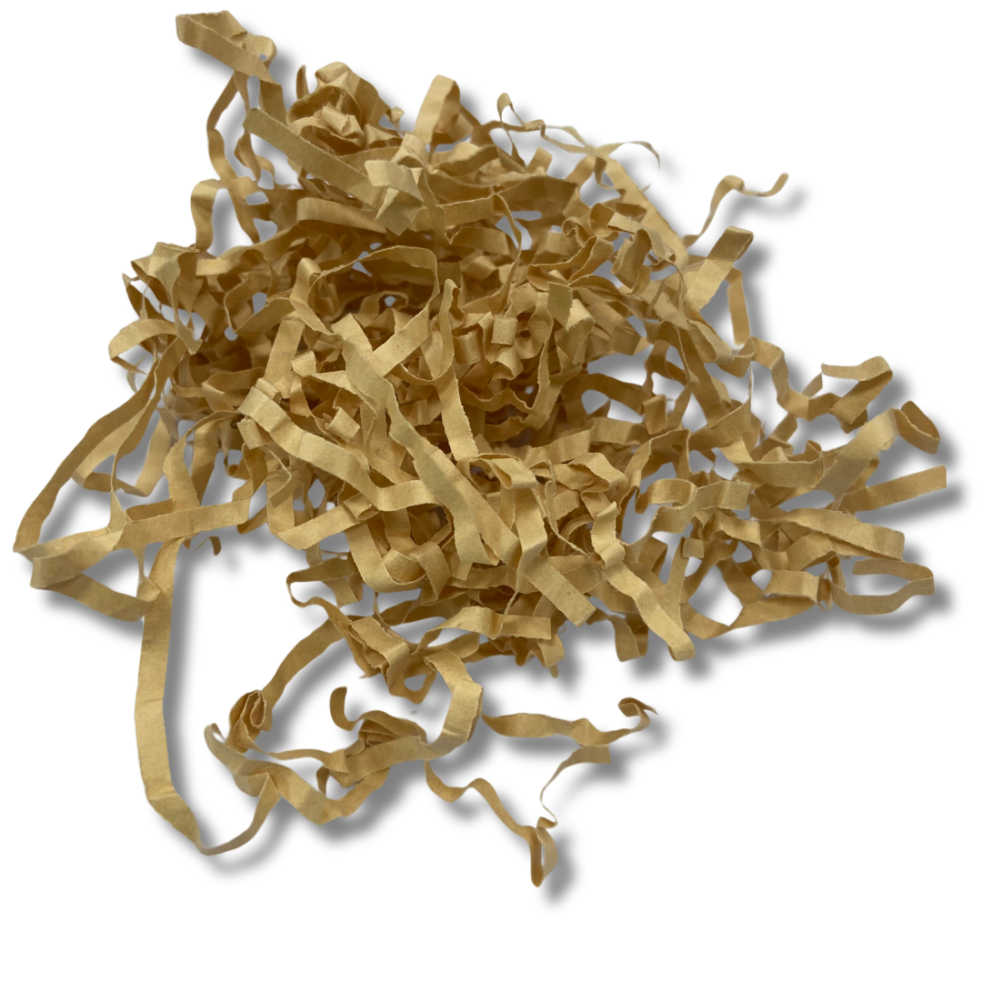 Light Brown Shredded Paper Shreds Filler 1KG