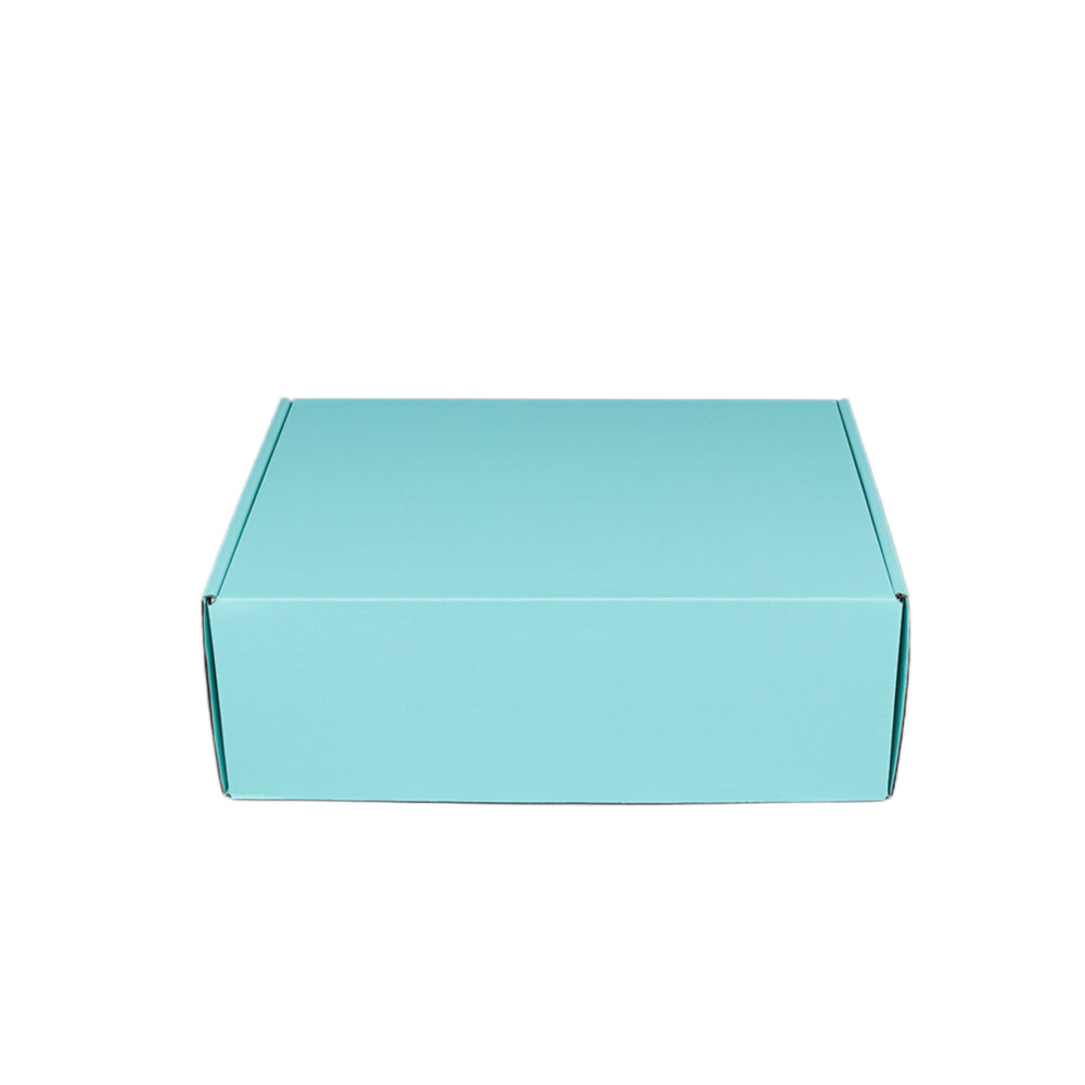310 x 230 x 105mm A4 Premium Tuck Full Mint Blue Mailing Box B311