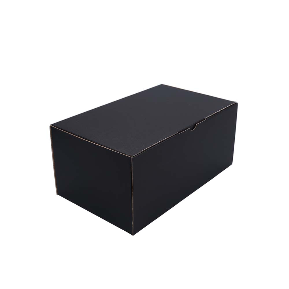 270 x 180 x 120mm Die cut Black Mailing Box B29