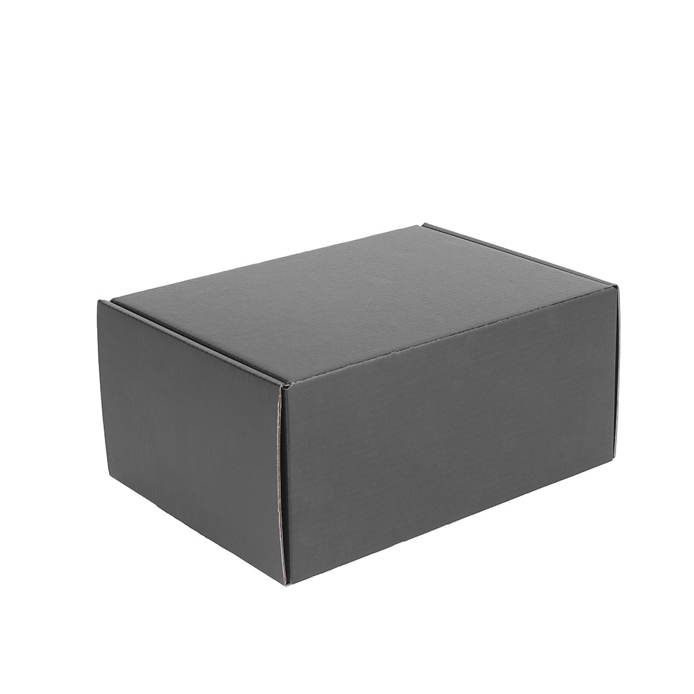 220 x 160 x 100mm A5 Premium Tuck Full Black Mailing Box B304