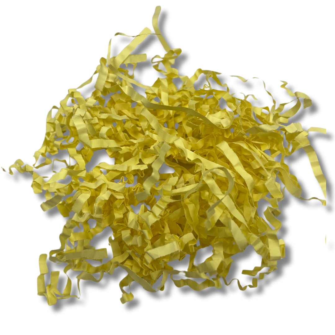 Light Yellow Shredded Paper Shreds Filler 5KG