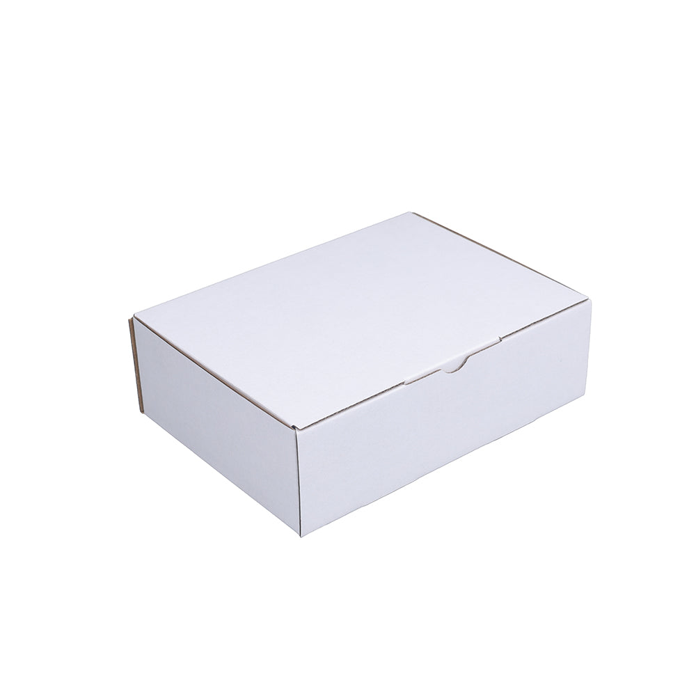 174 x 128 x 53mm Die Cut White Mailing Box B17