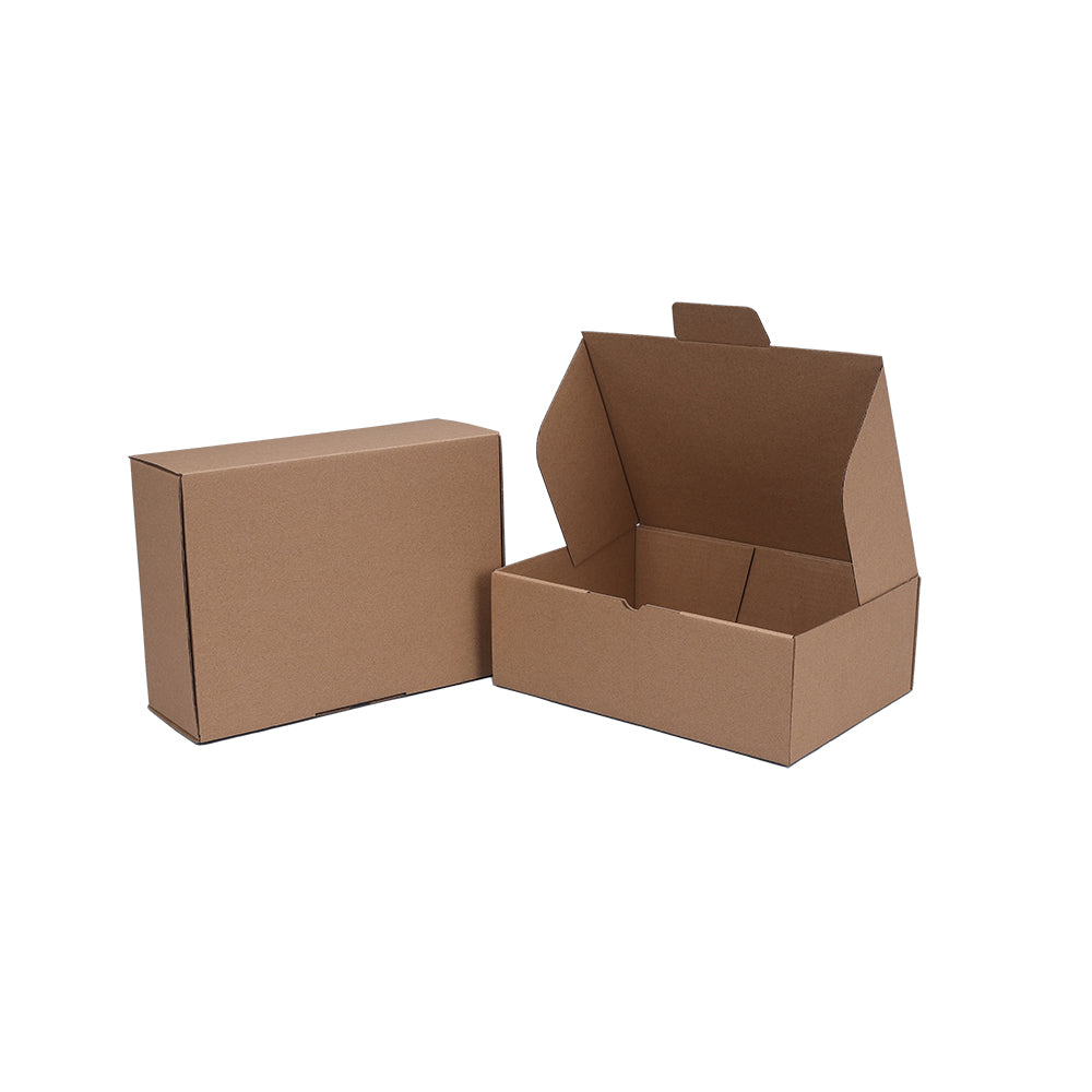 220 x 160 x 77mm A5 Die cut Brown Mailing Box B65