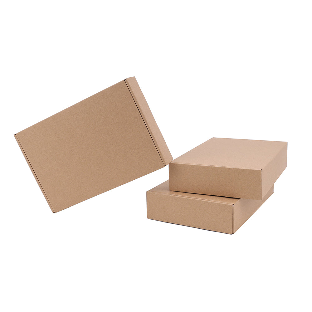 250 x 170 x 52mm Tuck Front Brown Mailing Box B124