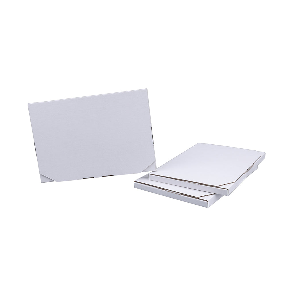 270 x 220 x 16mm Superflat White Postal Box B63