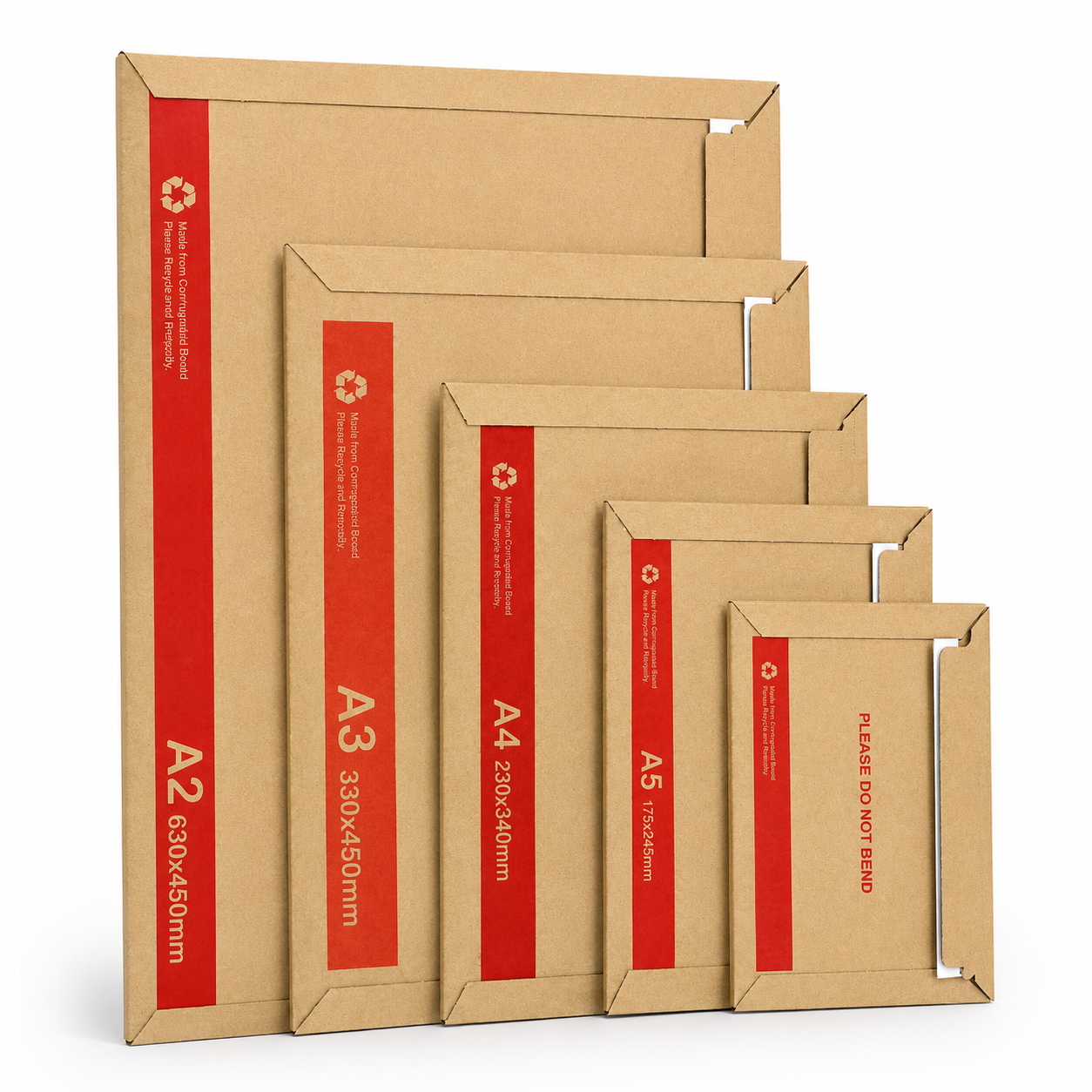 Wholesale A2 Rigid Mailer 450mm x 630mm Hard Envelope