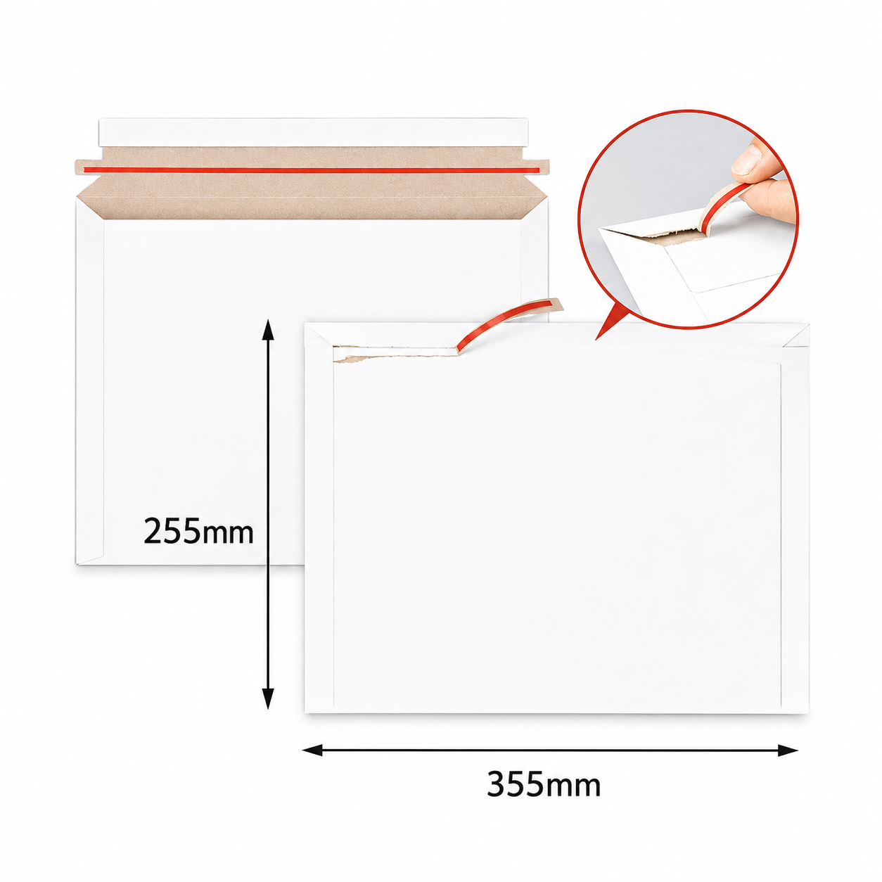 Card Envelope B4 255mm x 355mm 300gsm Tough Bag