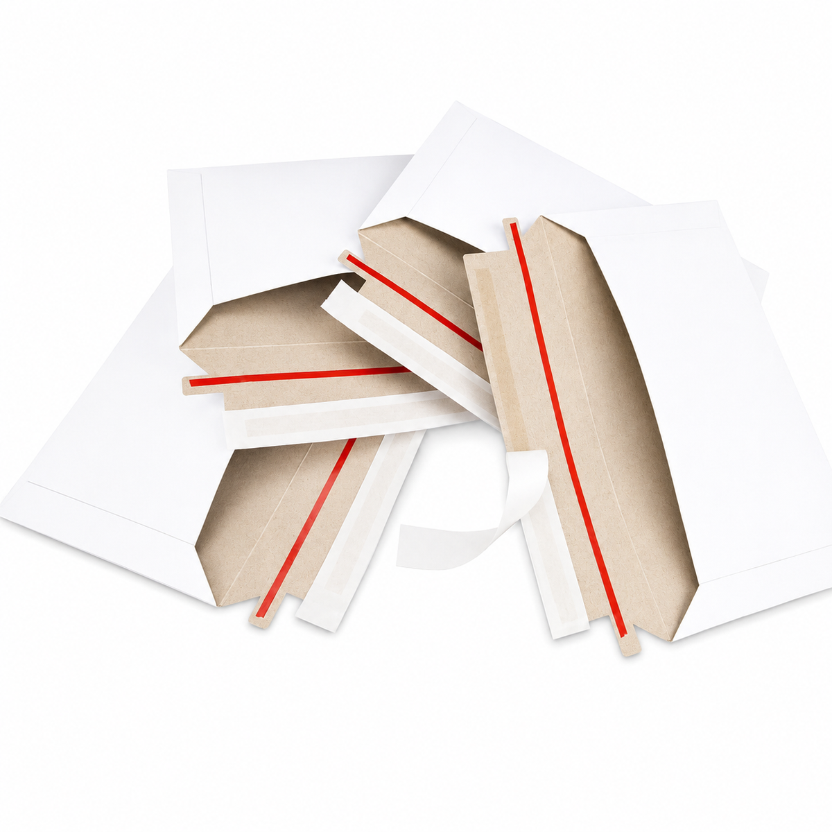 Wholesale Card Envelope DL 110mm x 220mm Tough Bag 300gsm x5000