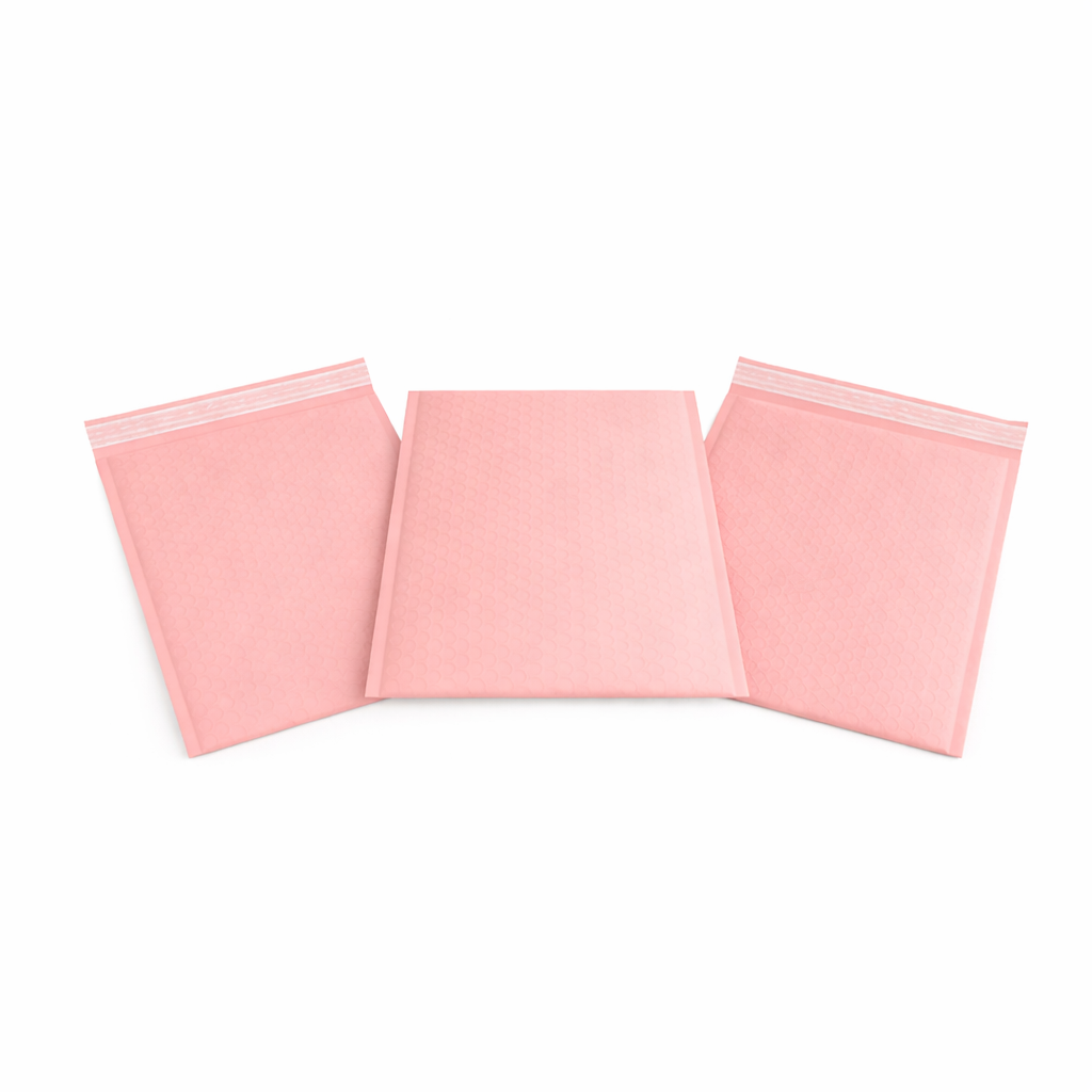Rose Pink Poly Bubble Mailer G7 07 360 x 480mm