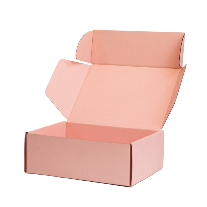 220 x 160 x 77mm A5 Premium Tuck Full Rose Pink Mailing Box B307