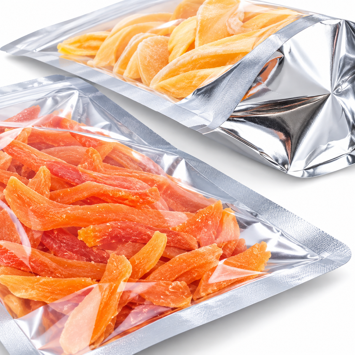 2000pcs Aluminum Foil Zipper Stand Up Food Pouches Bags 180x260mm M262