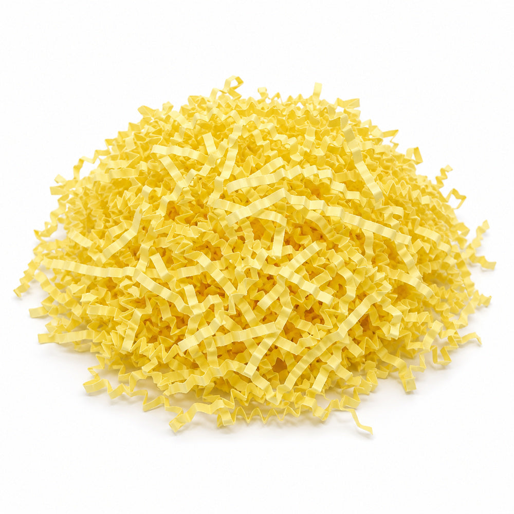 Light Yellow Shredded Paper Shreds Filler 5KG