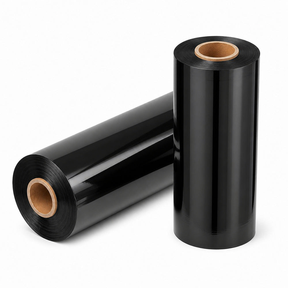 Machine Stretch Film 500mm x 1418M 23U Black Pallet Wrap