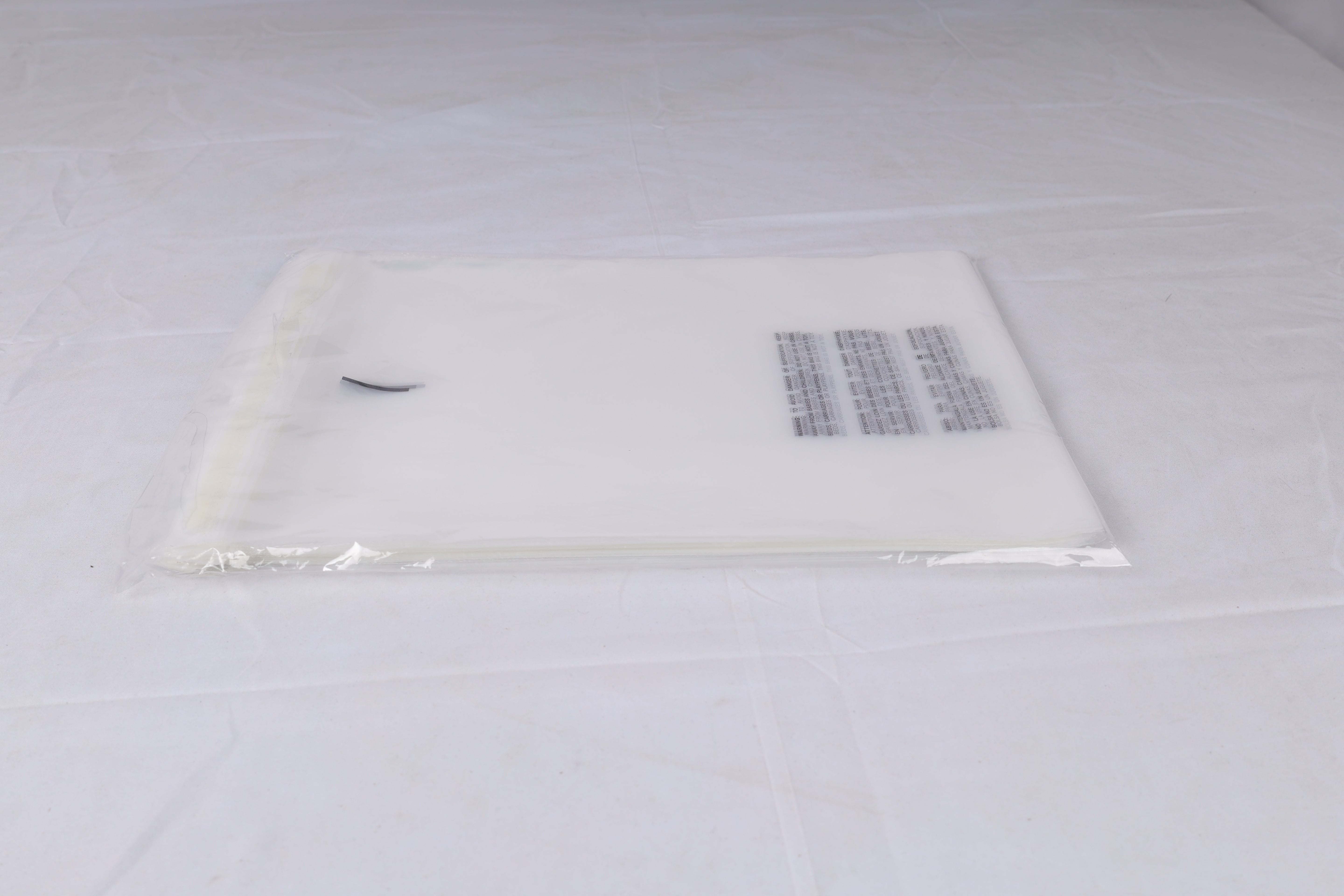 305x381mm Self Seal Clear Poly Bags 1000 Count