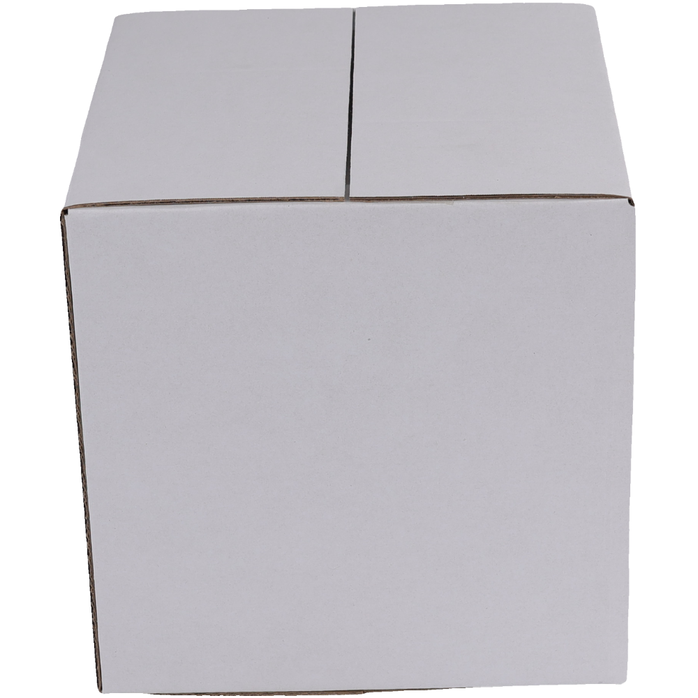100pcs 180 x 180 x 180mm Regular White Mailing Box B48