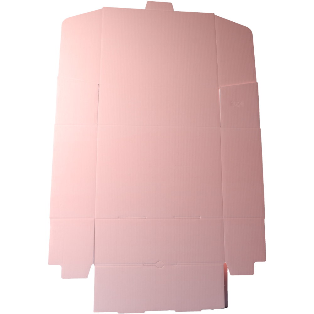 310 x 230 x 105mm A4 Die cut Full Rose Pink Mailing Box B24